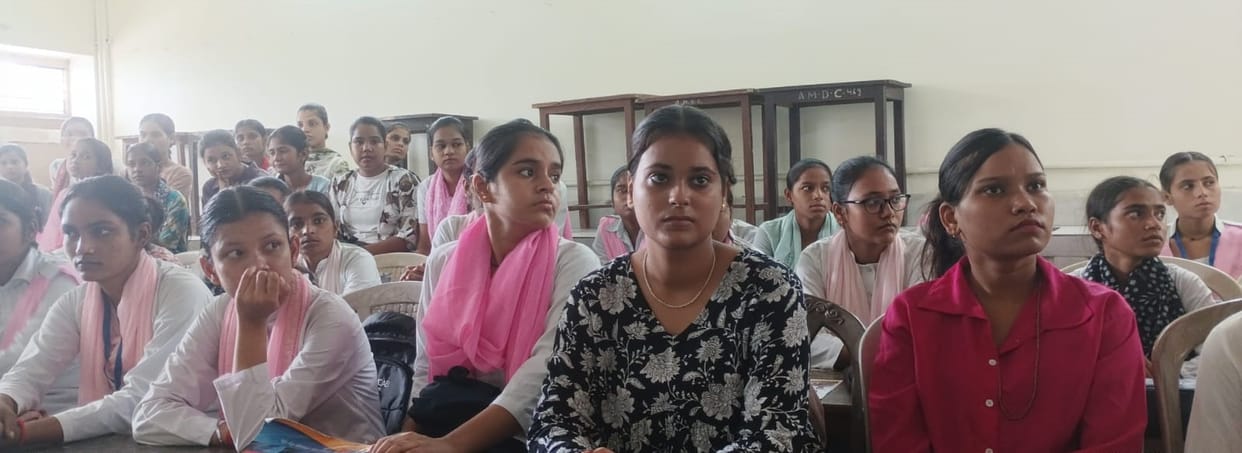 Female students were made aware of prevention against HIV/AIDS and STIs.