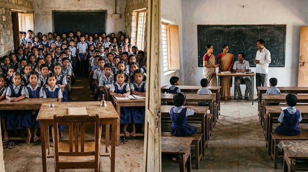 No teacher for 157 children in Takrohi, four teachers for 48 in Pulgama