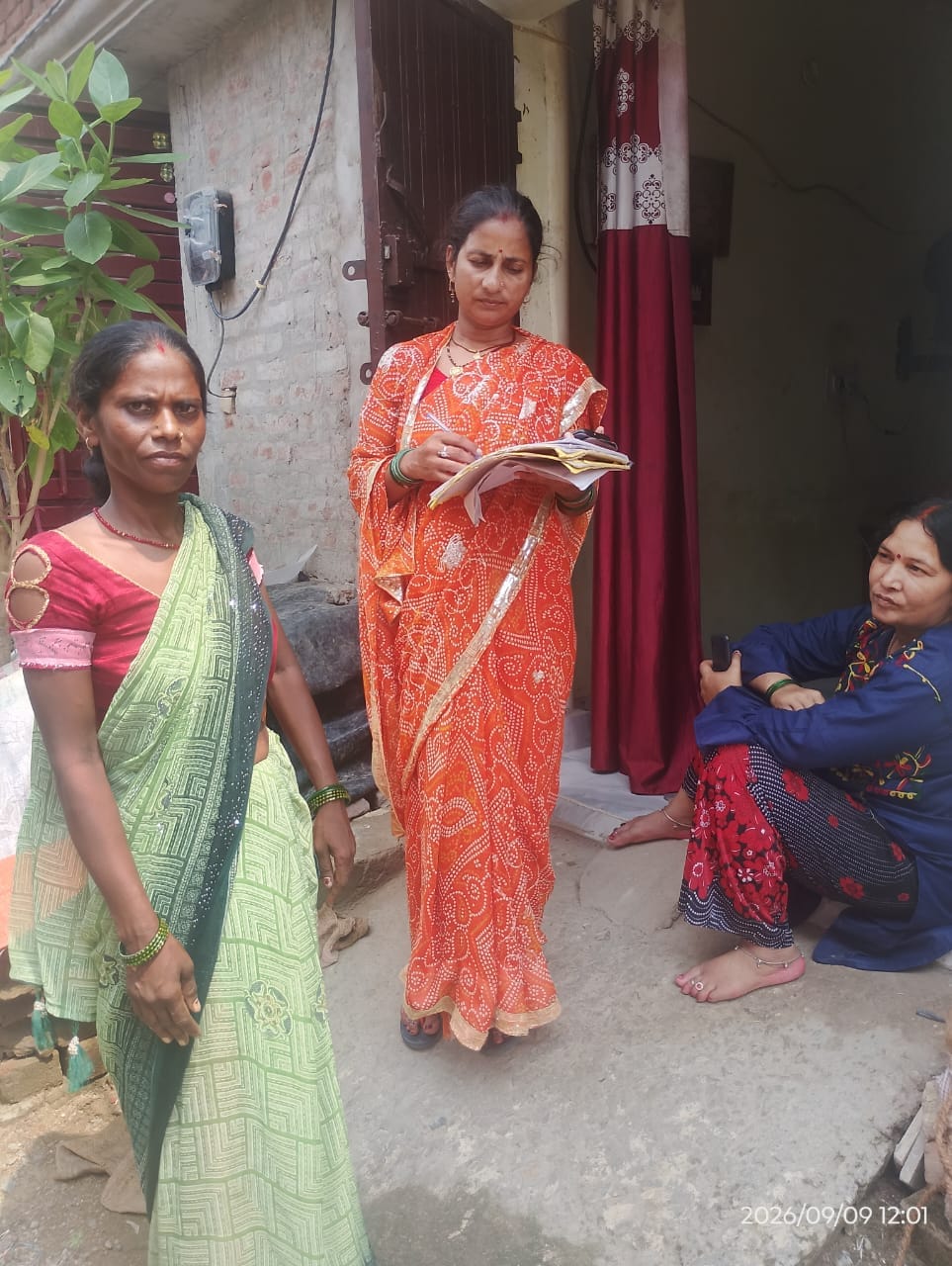 Health Department's major drive in Faizullaganj; survey of 90 households conducted.