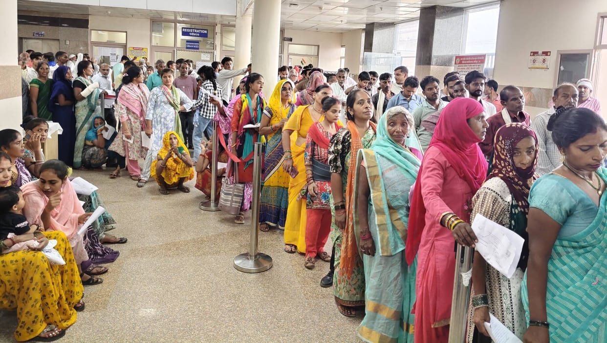 Five suspected swine flu patients found at the medical college.
