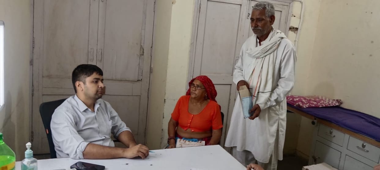 Orthopedic department relies on a single doctor for 80 patients daily.