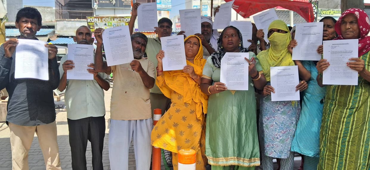18 sanitation workers served termination notices; protests continue.