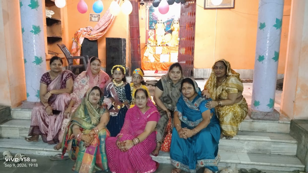 Lord Krishna's Chhathi was celebrated with great pomp.