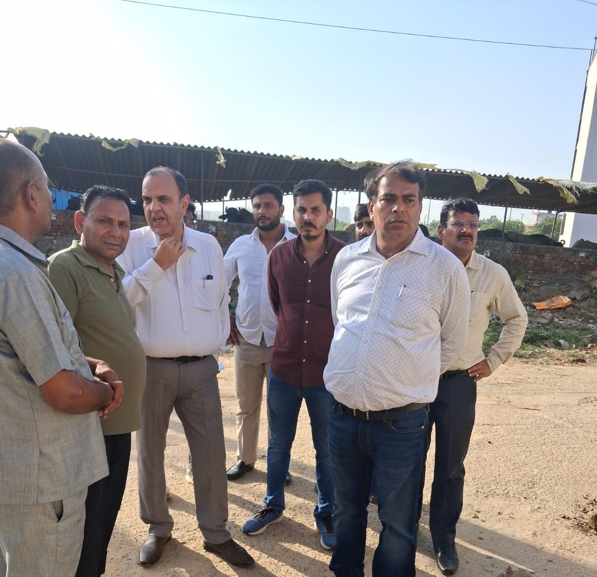Assurance given to address shortcomings in development works in Khairpur Gurjar.