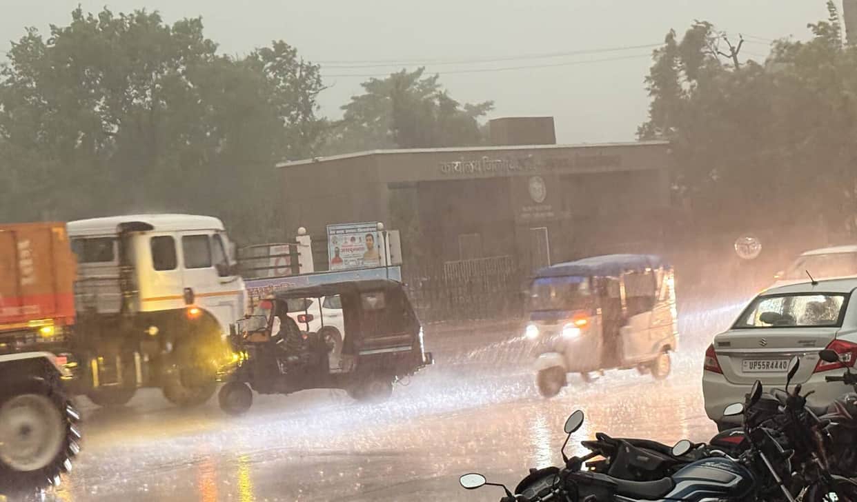 Siddharthnagar News: Three weeks left until the monsoon withdraws; 34% of the rainfall quota remains