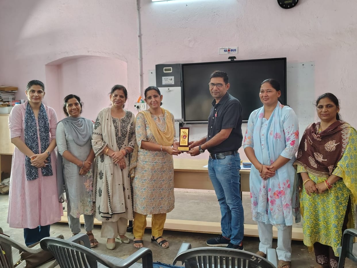 PM SHRI Government Senior Secondary School, Rewari, takes first place in the drama competition.