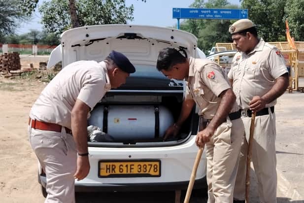 Security tightened for Rajasthan civic body elections.