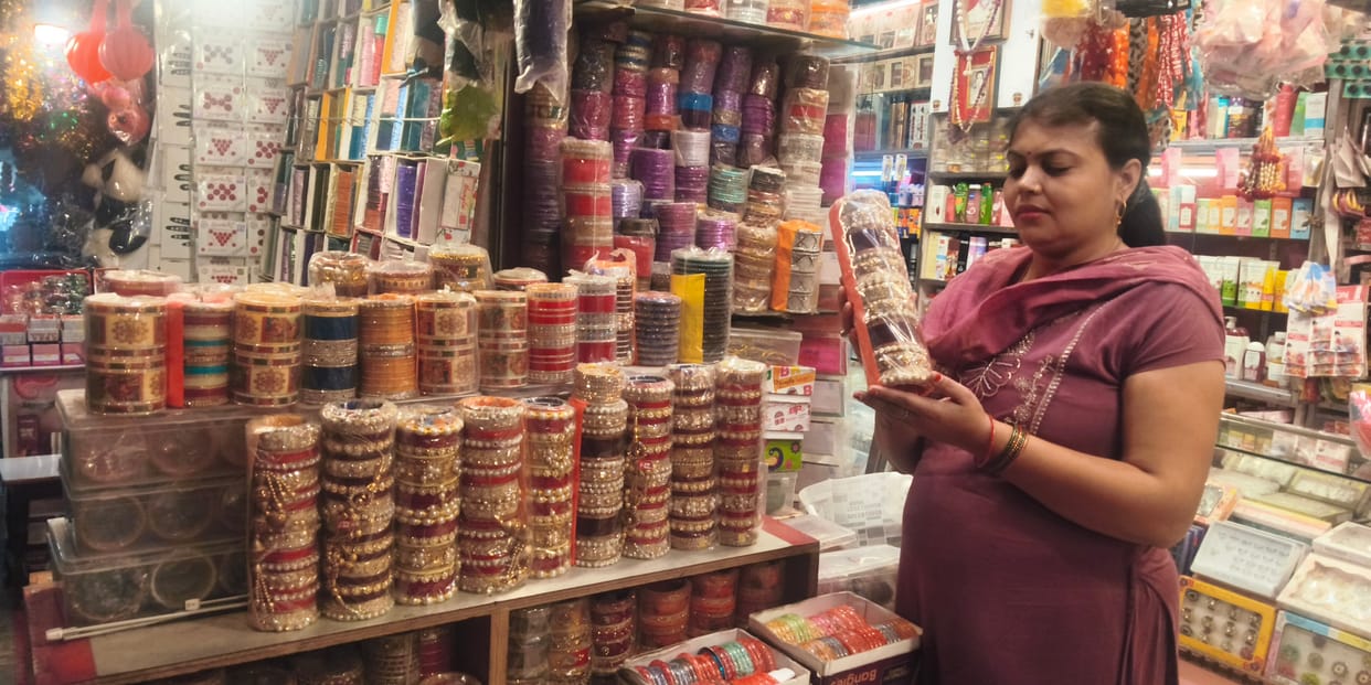 Hartalika Teej: Festive buzz over beauty and adornment items in markets