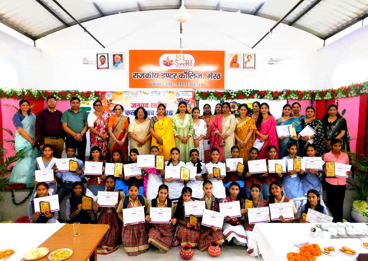 Students from 132 schools showcased their talent at the Kala Utsav.