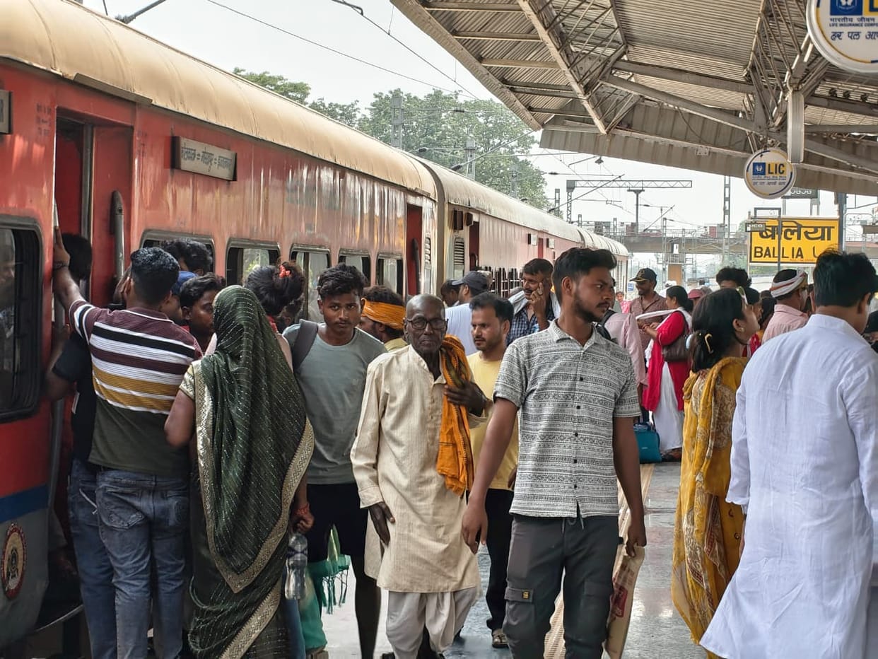 Trains fully booked ahead of the festival; woes mount for those living away from home.