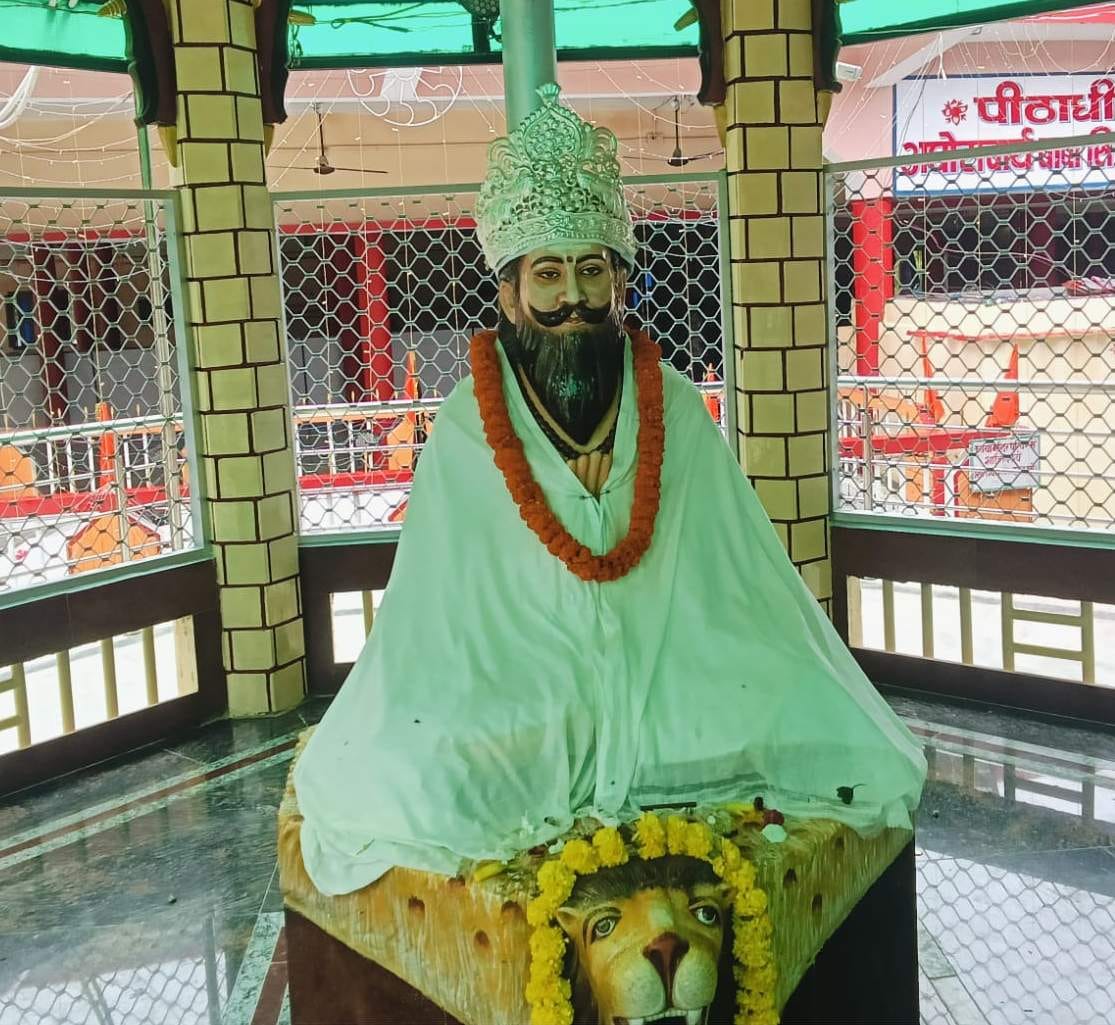 रामगढ़ स्थित बाबा कीनाराम। संवाद