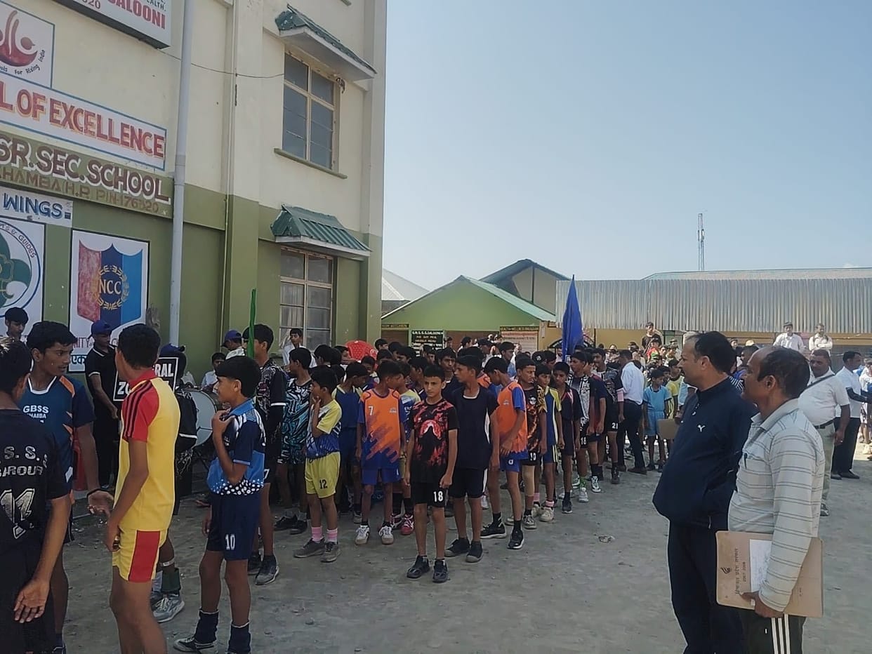 Under-14 sports competition kicks off in Salooni.