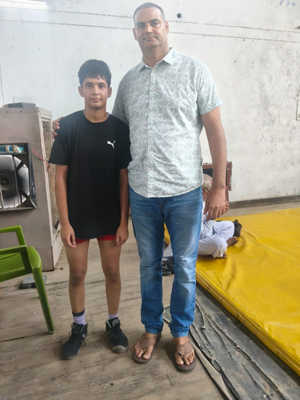 Tejasvi wins gold in divisional-level wrestling; selected for state-level competition.