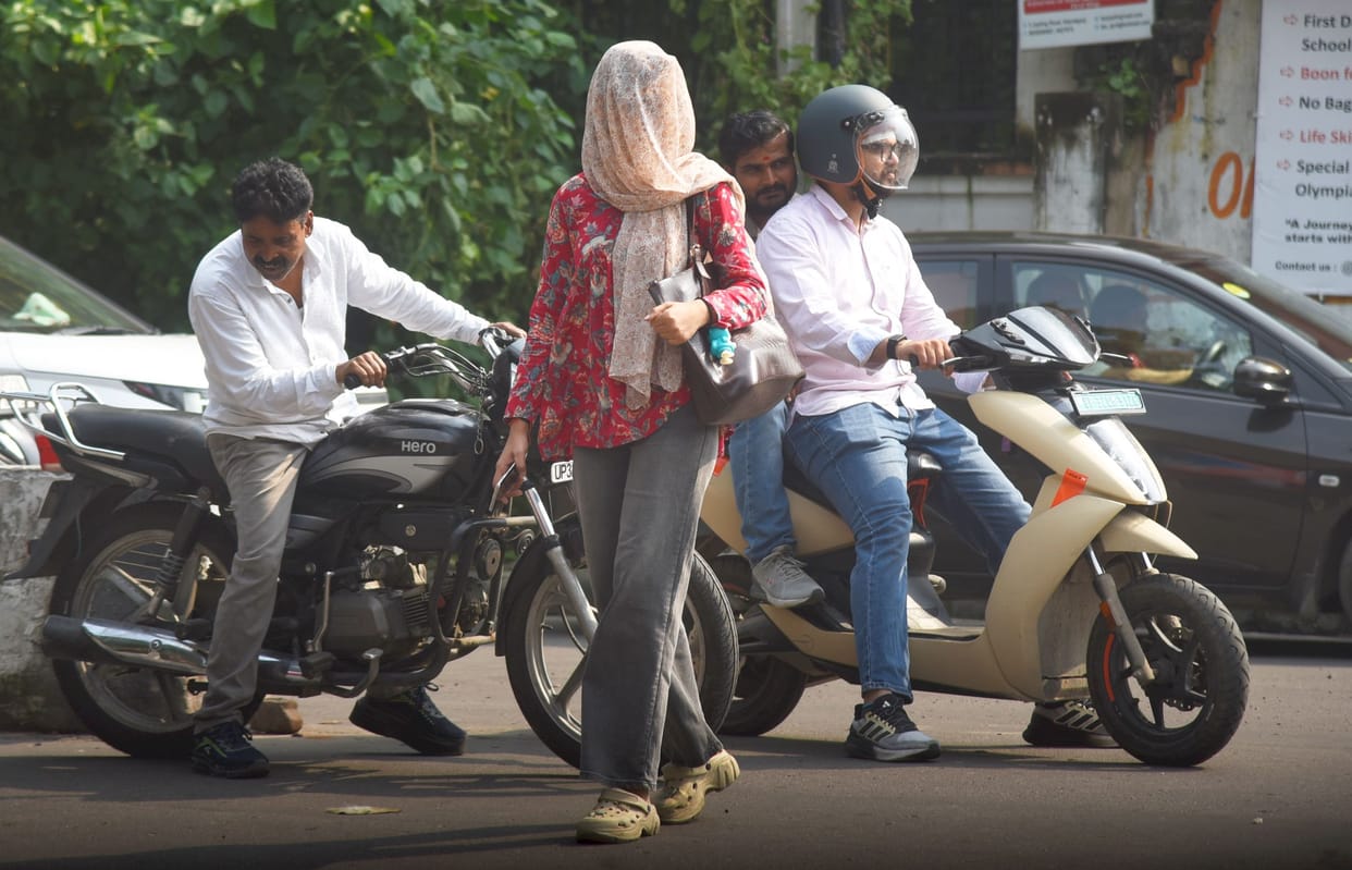 Intense heat and humidity caused discomfort