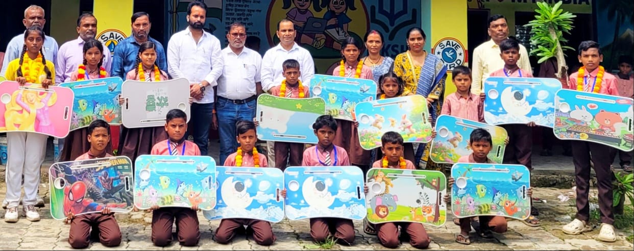 Meritorious students received study tables