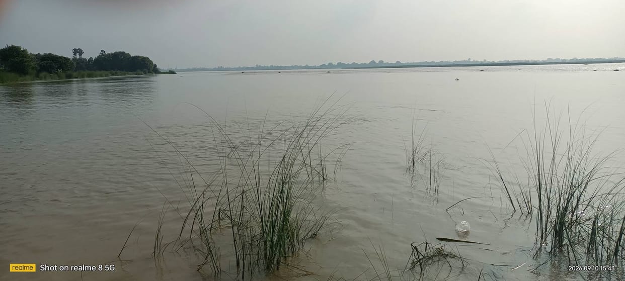 Saryu is taking a dangerous form in Bhagalpur