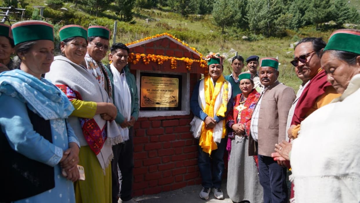 Foundation stone laid for development works worth crore in Chitkul
