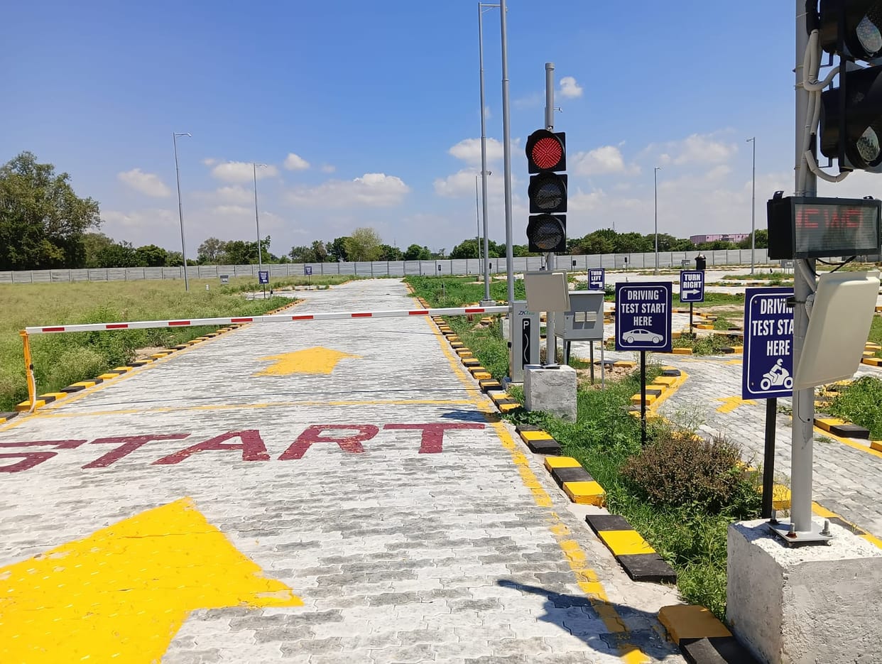An automated test will have to be taken for the driving license.