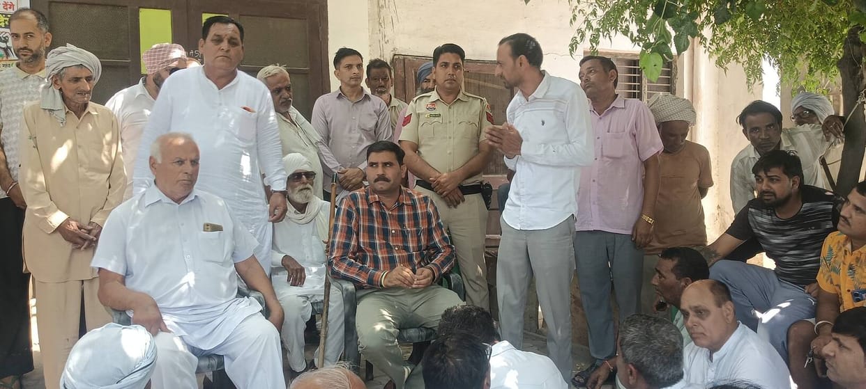 Chandlana villagers stand firm against the sewage plant; officials accused of acting contrary to policy.
