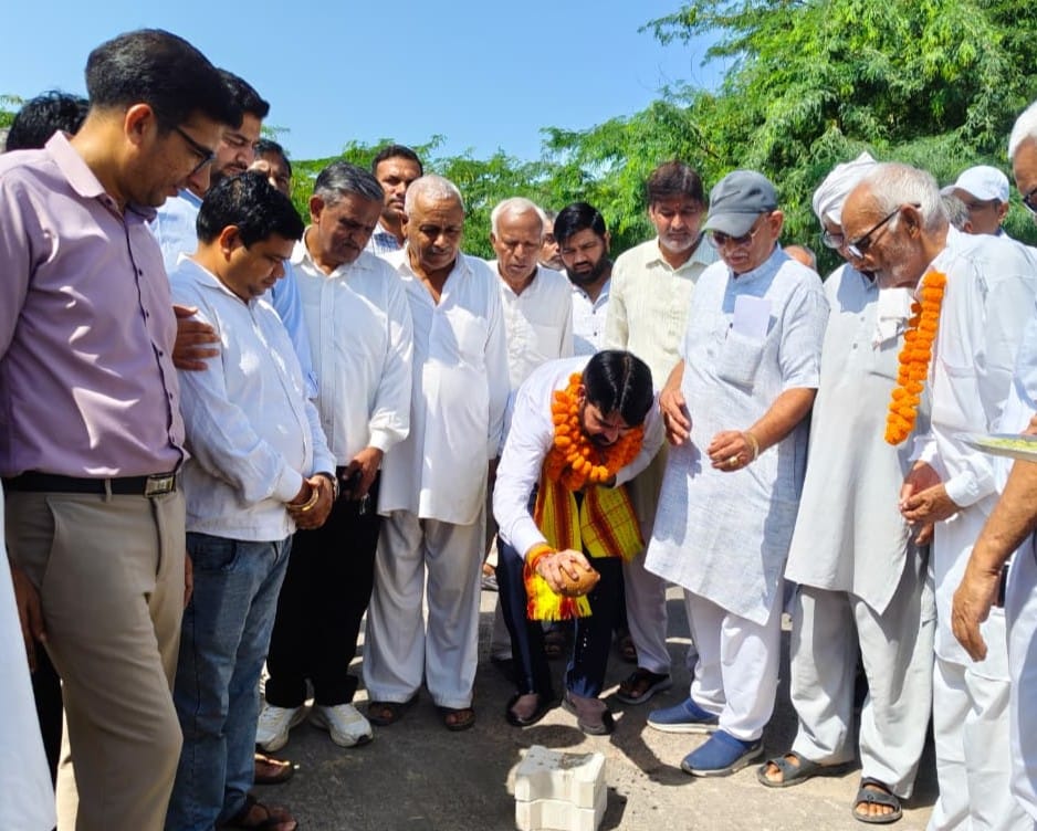 MLA inaugurates road constructed at a cost of 65 lakh.