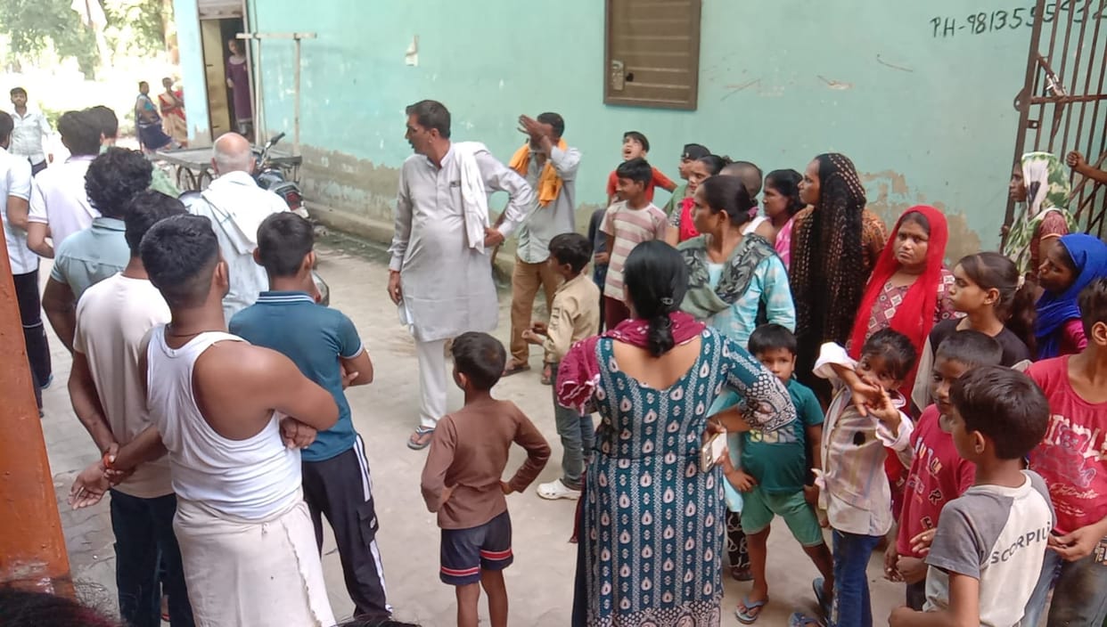 Uncle killed while trying to save his nephew during a violent clash between two groups.