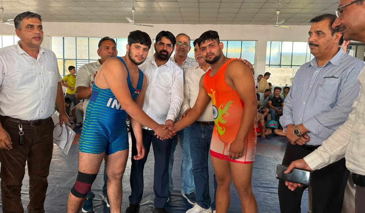 Sonipat's Kunal won gold in the 61kg wrestling category.