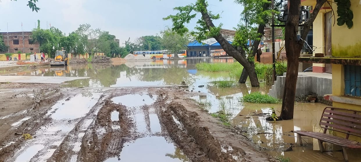 Proposal worth 8 crore to drain water from the workshop