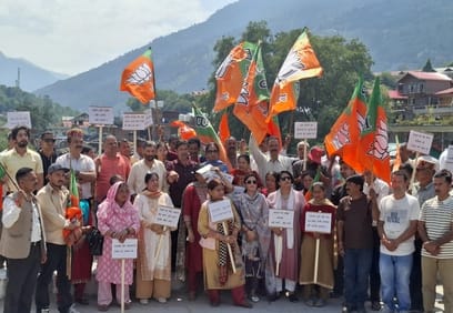 BJP goes on the offensive over election promises, demands answers from the government.