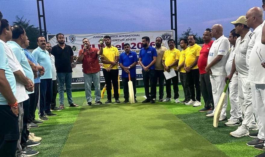 Box Cricket Tournament begins during JCI Public Relations Week