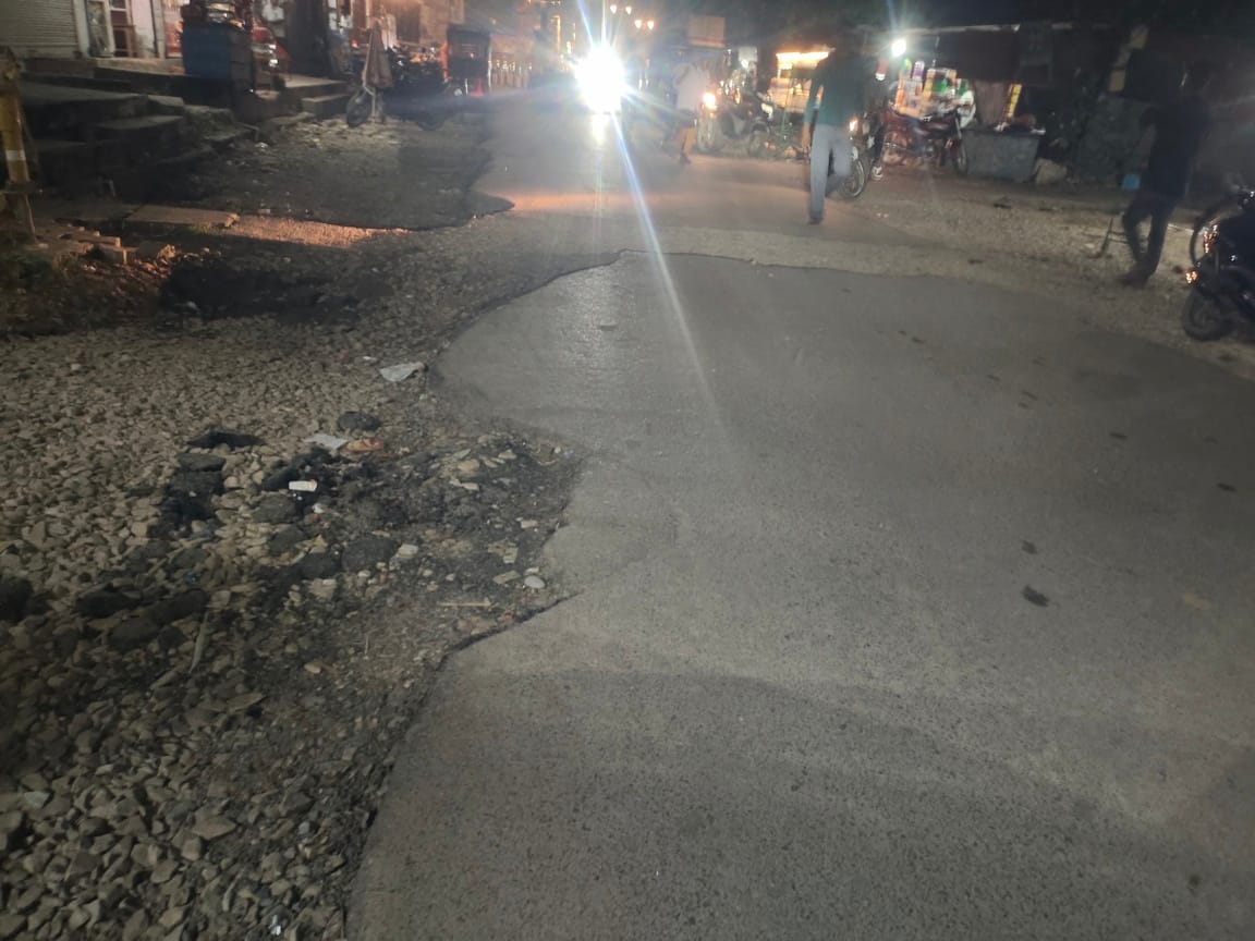 Rain hits Rs 3.73 crore project, commuters suffer