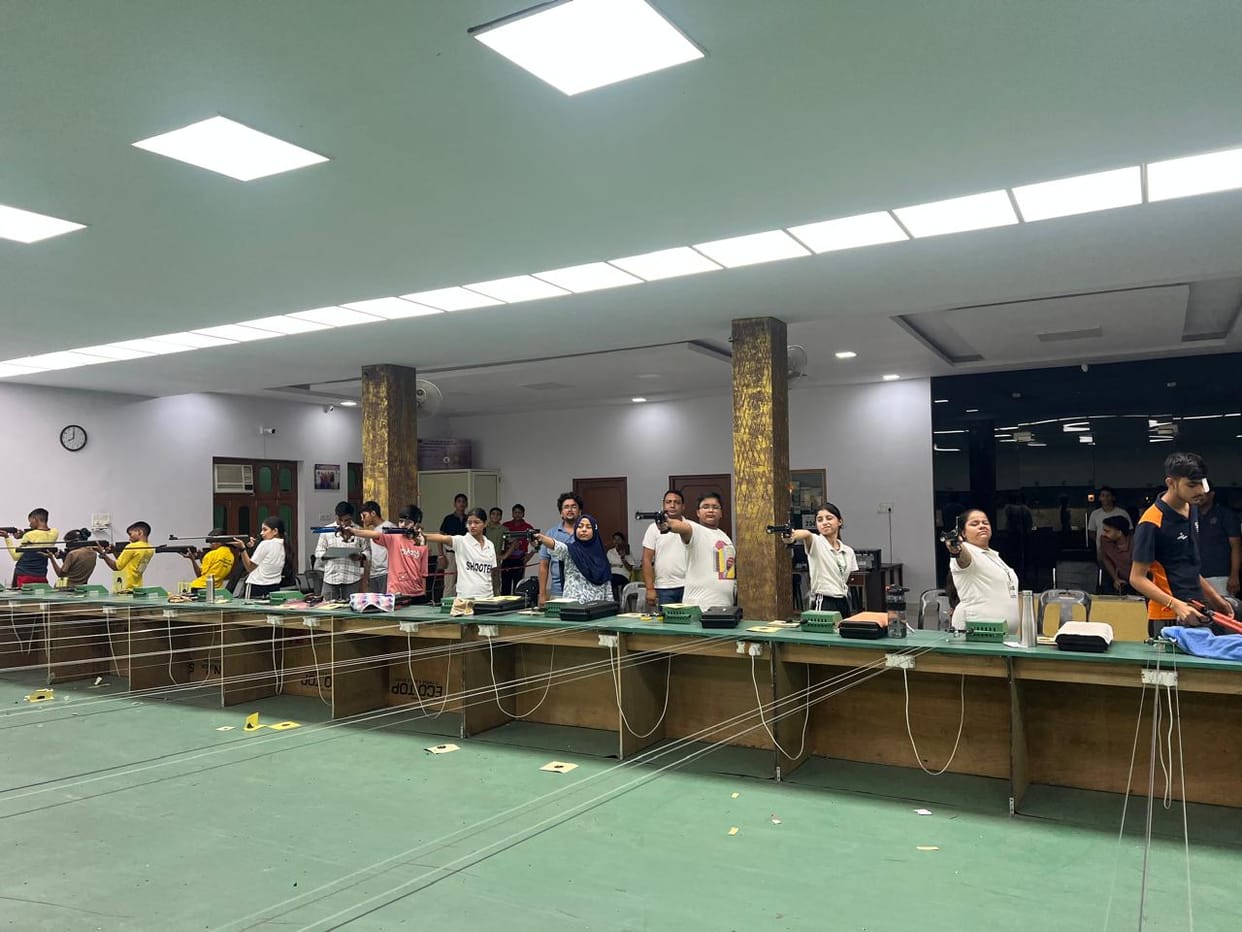 Shooters from the Meerut division hit the mark with precision and dominated the points table.