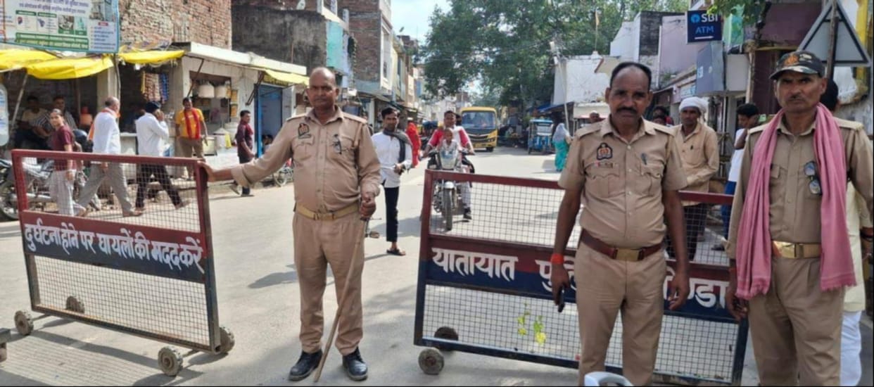 Shahpur market remained closed in protest against the murder