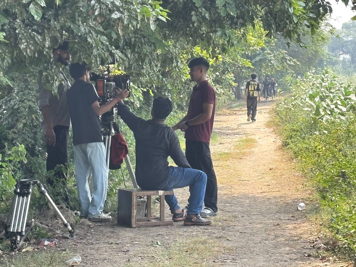 Music video shoot for SUPVA students begins.