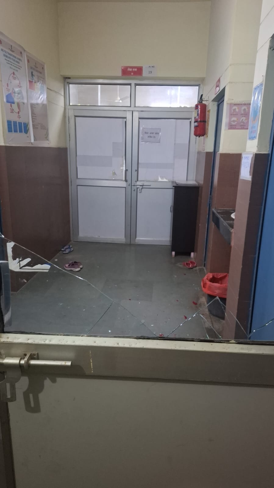 Vandalism at Gudamba CHC following newborn's death