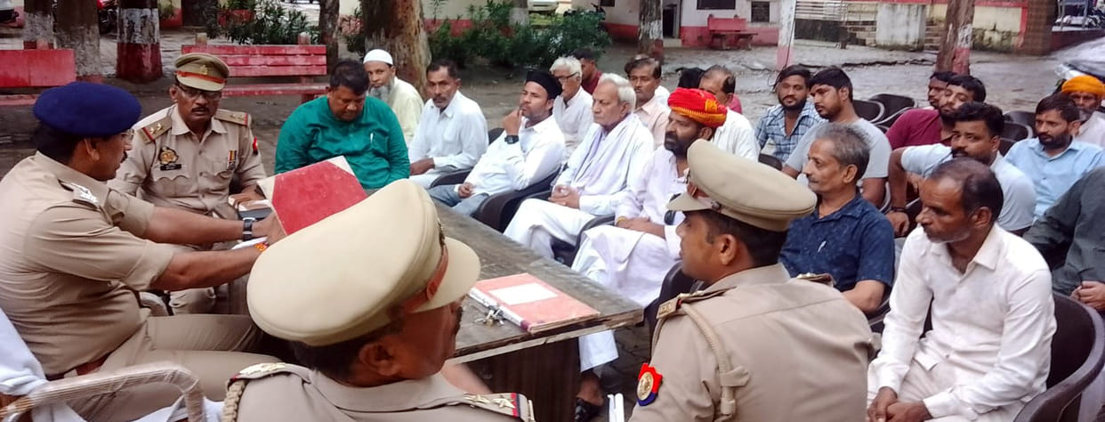 Ganesh idols to be immersed in the designated tank; police to keep a close watch for any unruly behavior.