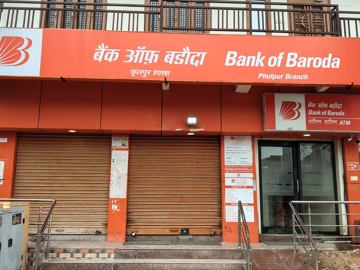 Banking operations stalled; customers returned empty-handed