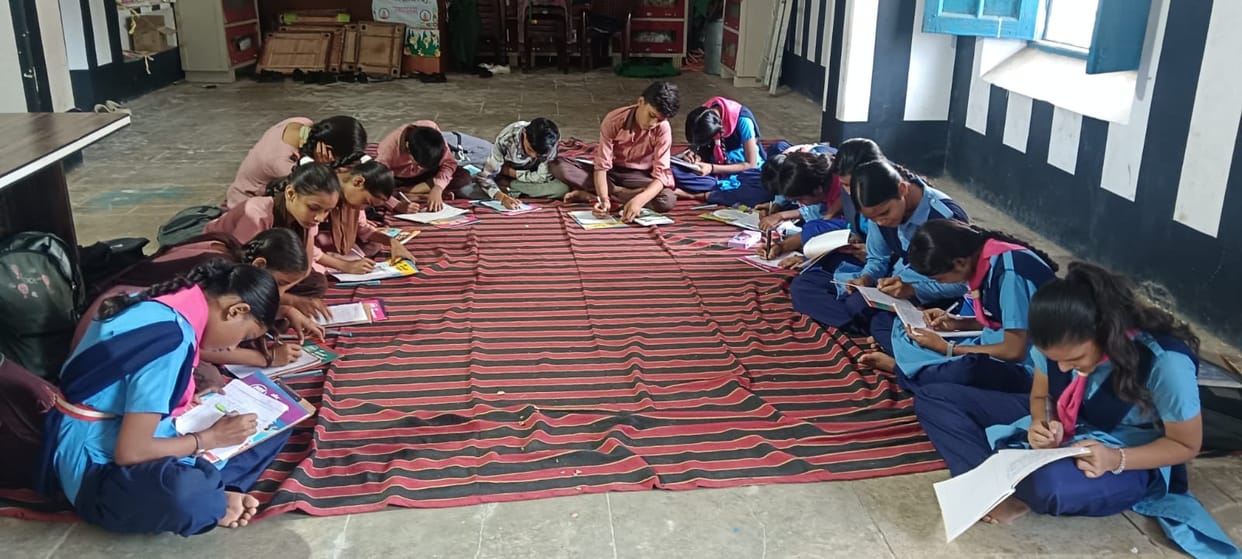 Children's creativity showcased in story writing