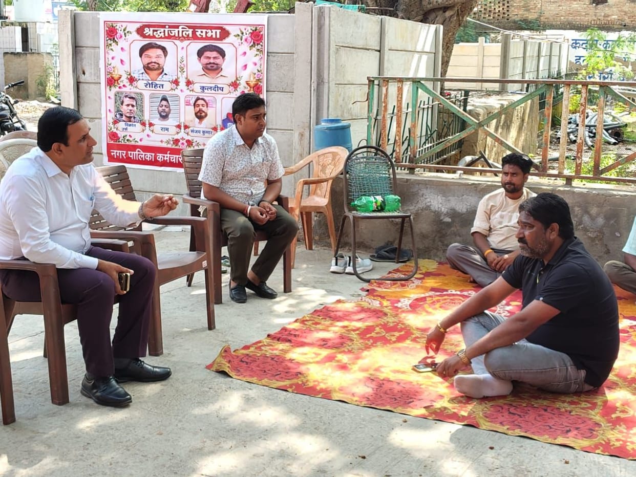 Crackdown on sanitation workers' strike; five facing suspension.