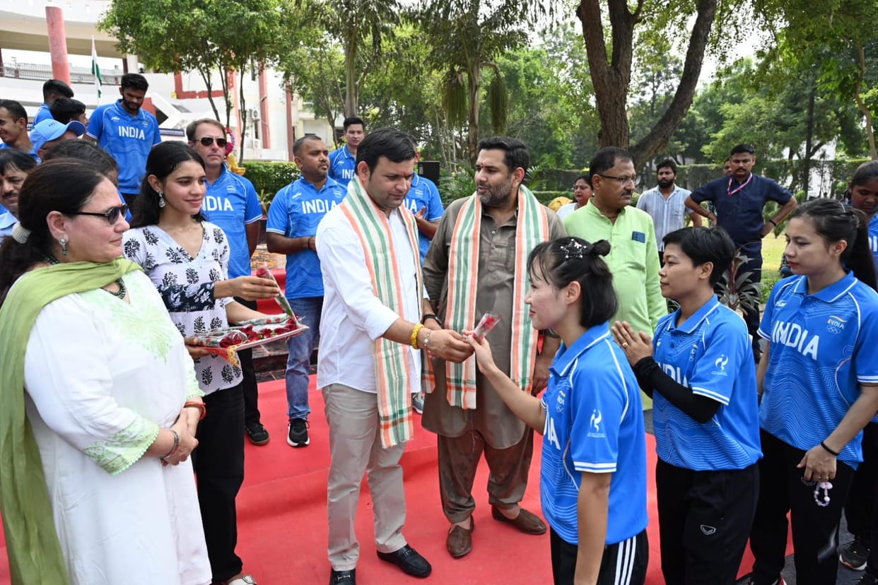 Athletes from the state are bringing glory to the country on the global stage: Gaurav Gautam