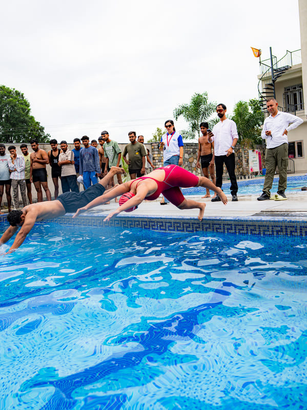 swimming championship in ponta