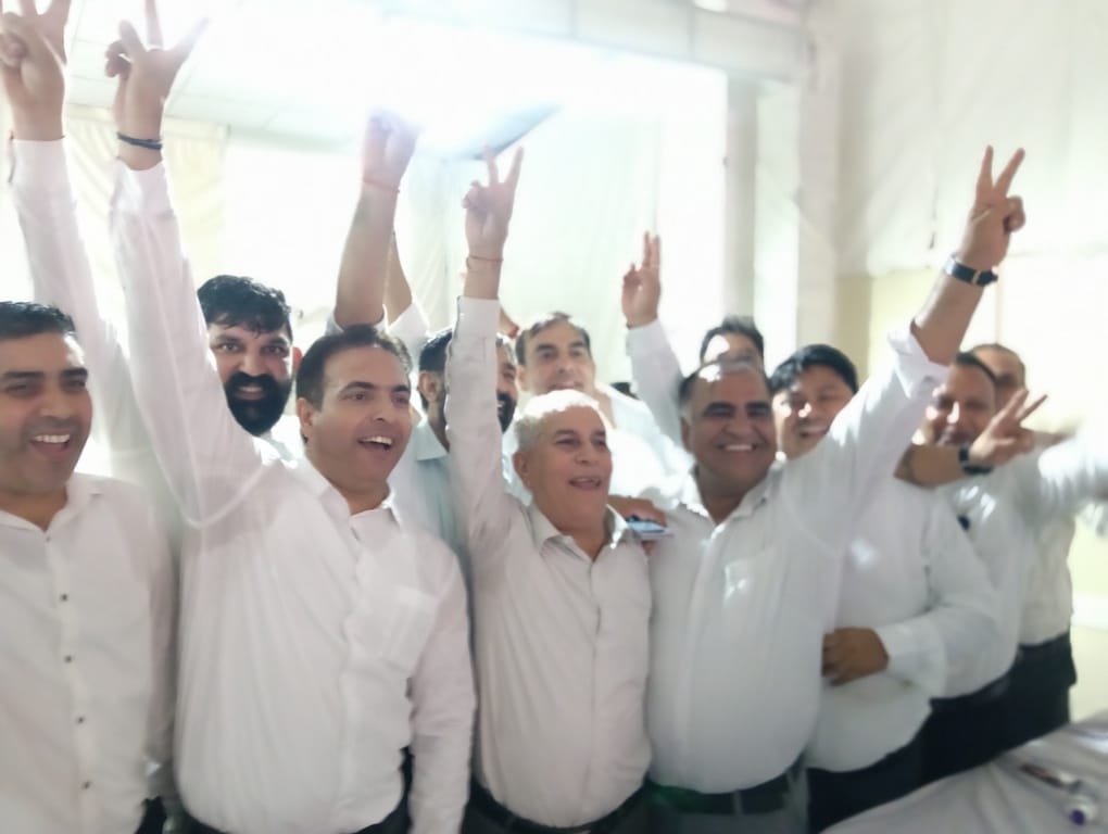 Virendra Malik crowned District Bar President; wins by 245 votes.