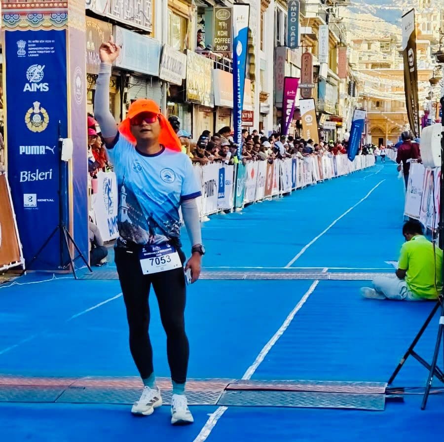 Vishal completes 72 km ultra run in Ladakh