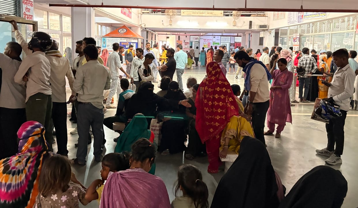 Weather takes a toll; rise in viral infection patients.
