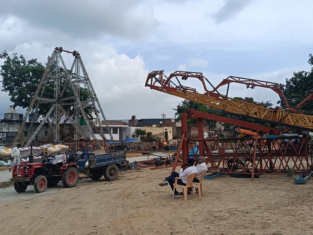 The fair's emergency routes will remain free of encroachment.