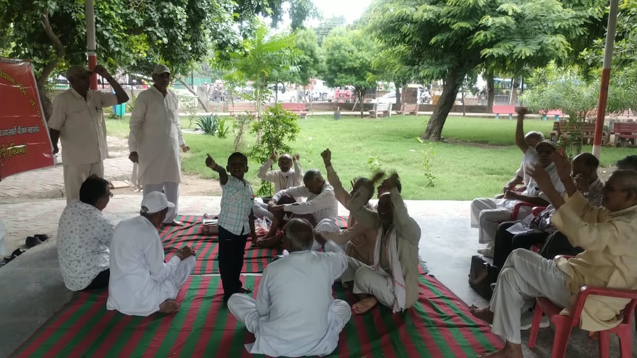 Pensioners to stage a sit-in on September 29 over their demands.