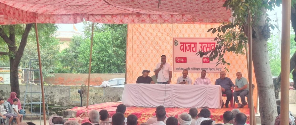 400 farmers learned advanced farming techniques at the Millet Festival.