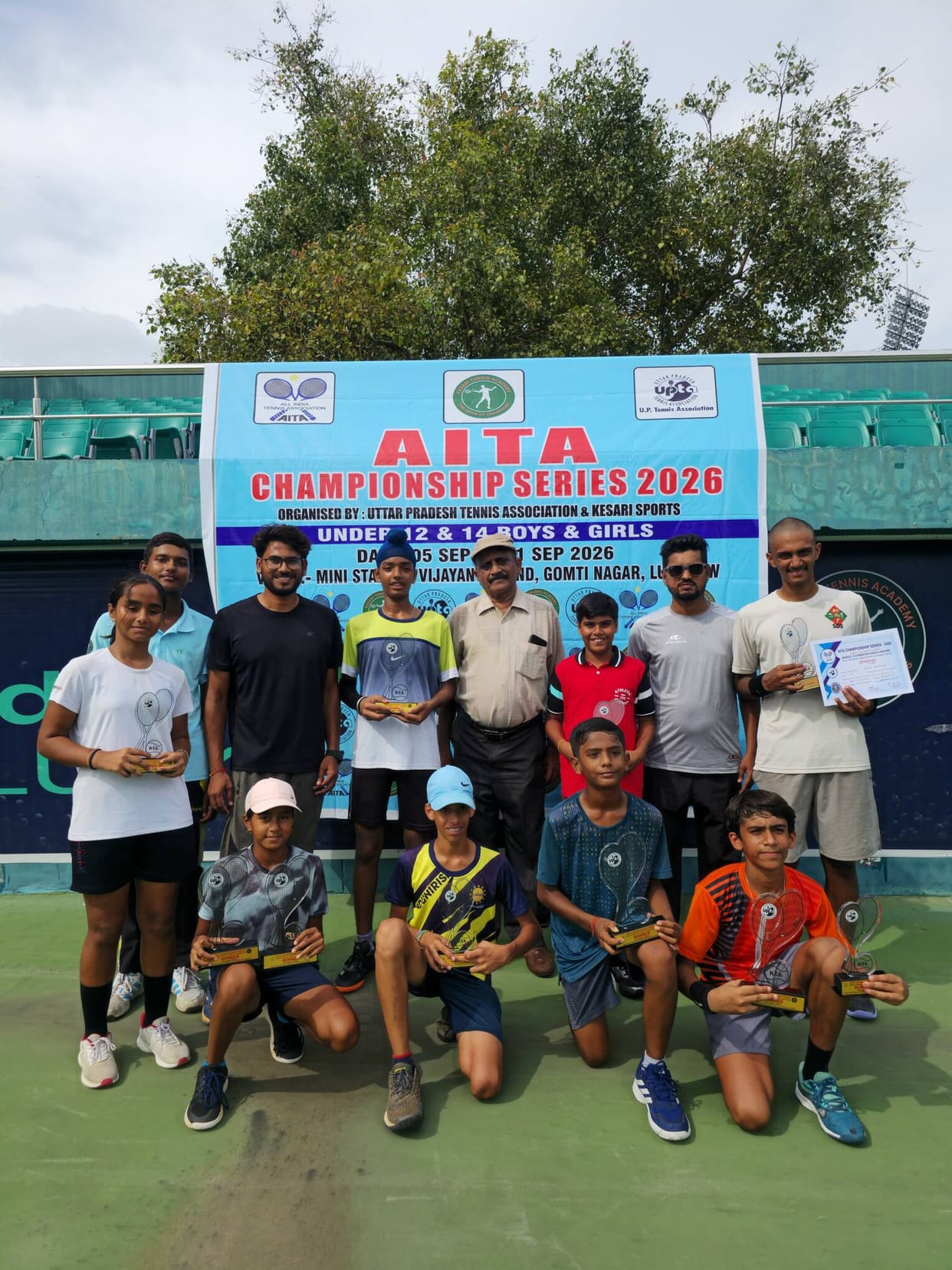 Tejas, Ankur, Shubhi and Saundarya won the titles