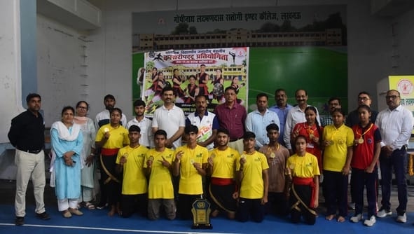 Kalicharan Inter College won seven gold medals.