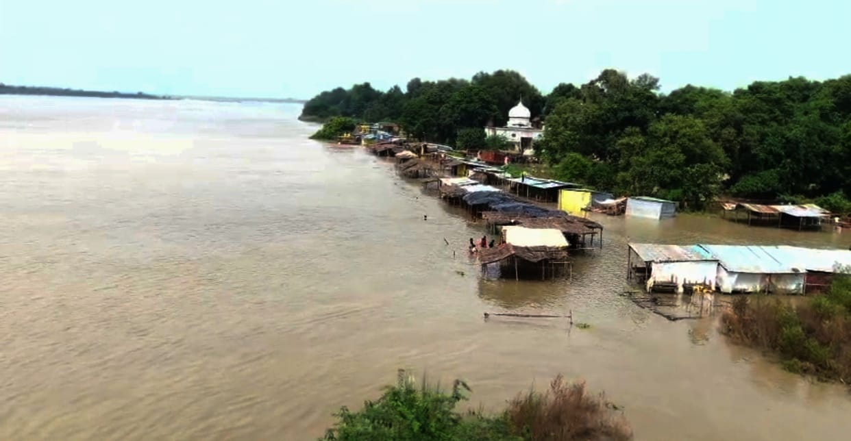 Ganga water level 46 cm below the danger mark.