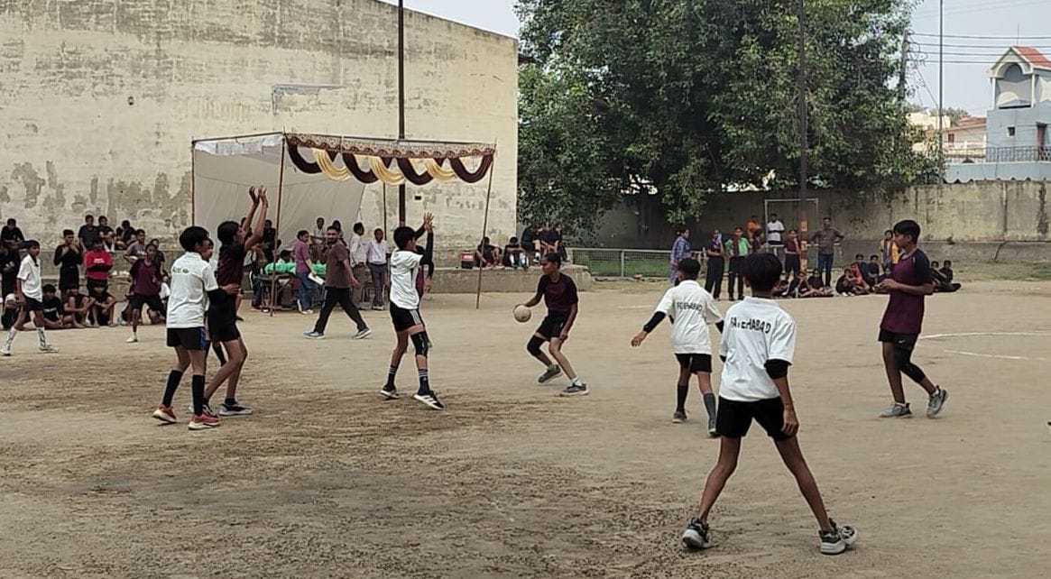 State level school sports competition... Jind dominates in handball and volleyball